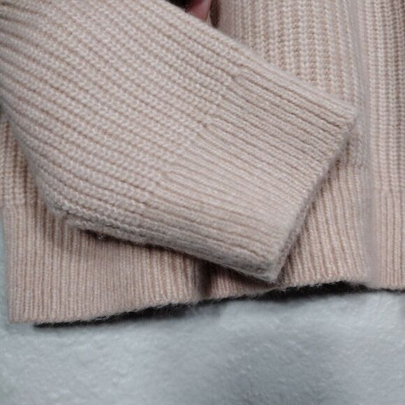 Metallic Pink Sweater Knit Colorblock Women’s Size L Boho Long Sleeve Rare Find - Picture 5 of 11